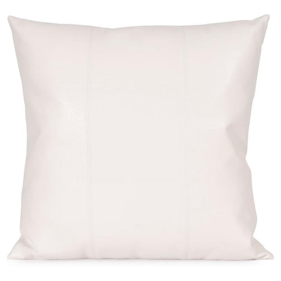Howard Elliott 20" Square Polyurethane Pillow in Avanti White