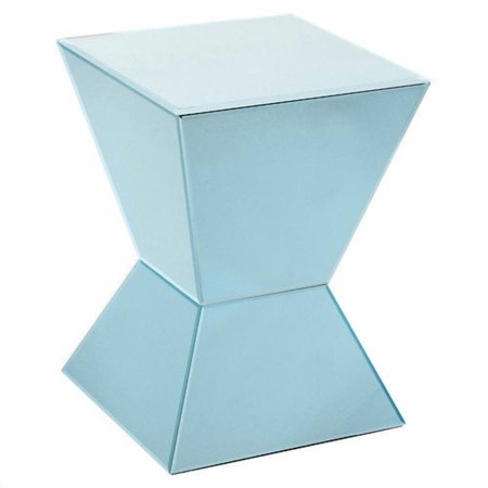 Howard Elliott Collection Arctic Blue Mirrored Pedestal