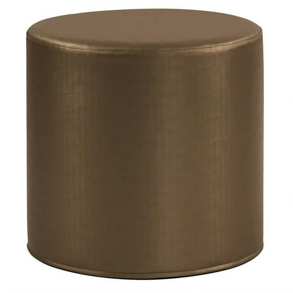 Howard Elliott Luxe Bronze No Tip Cylinder Ottoman
