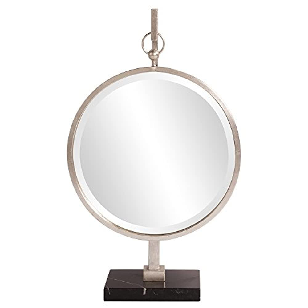 Medallion Silver Mirror
