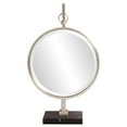 thumbnail image 1 of Medallion Silver Mirror, 1 of 2
