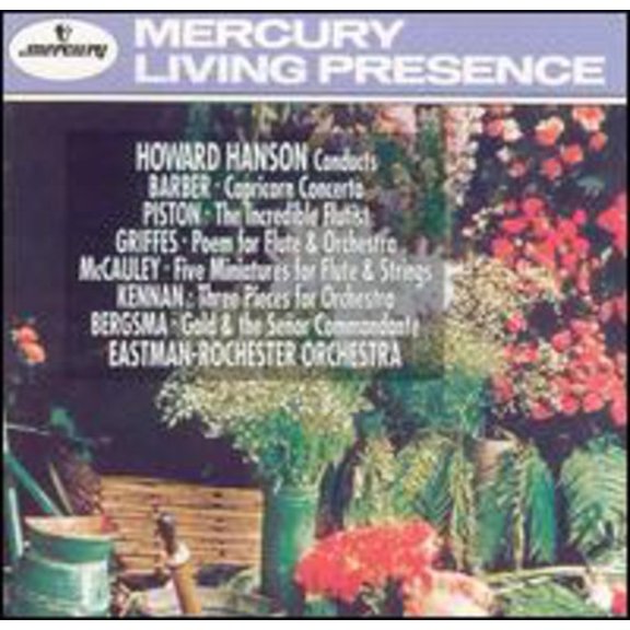 Howard Hanson - Conducts Barber/Piston/Kennan - Music & Performance - CD