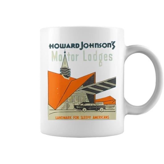 Howard Hotel Johnsons Restaurant Retro Coffee Mugs