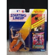 Starting Lineup Baseball Sports Super Star Collectible Figure with 11 x 14 inch Poster - 1992 Edition - New York Mets Howard Johnson