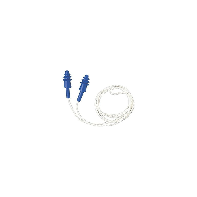 DPAS-30W AirSoft Multiple-Use Earplugs, 27NRR, White Nylon Cord, BE, 100 Pairs DPAS-30W AirSoft Multiple-Use Earplugs, 27NRR, White Nylon Cord, BE, 100 Pairs