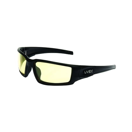 Howard Leight R02221 Uvex Hypershock Eye Protection Black Amber Lens