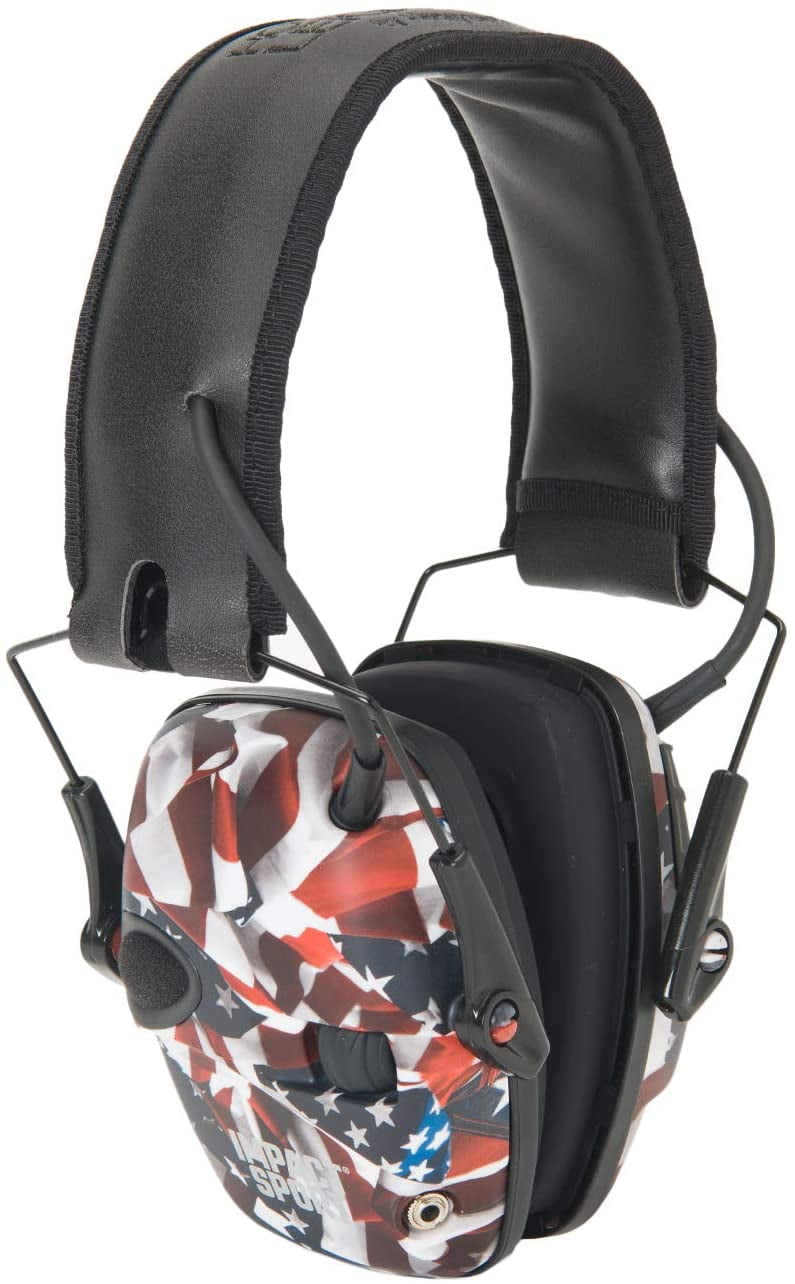 Howard Leight by Honeywell Impact Sport Sound Amplification Electronic Shooting Earmuff, ONE NATION