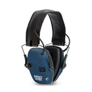 Howard Leight by Honeywell Impact Sport Sound Amplification Electronic Shooting Earmuff, Real Blue