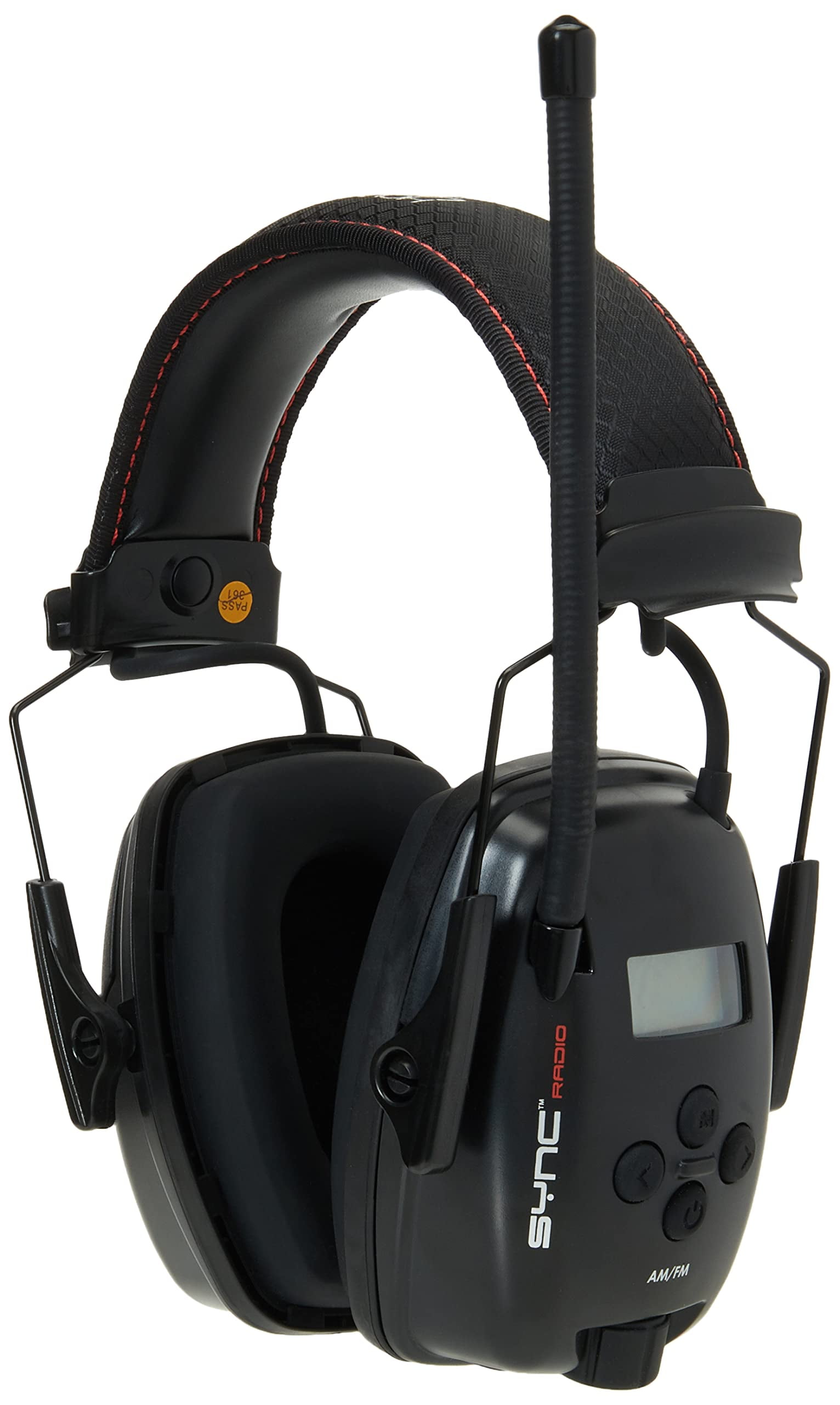 Howard Leight by Honeywell Sync Digital AM/FM Radio Earmuff (1030331),Black CA3