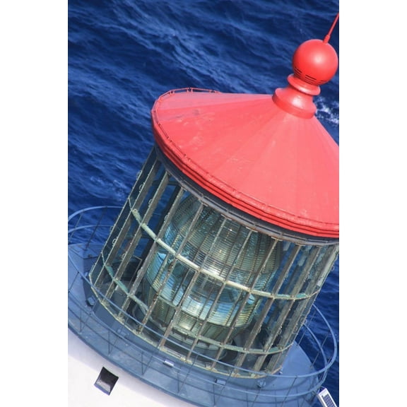 Howard "Lighthouse Blue" Glossy Poster