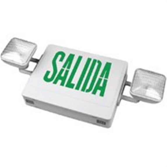 Howard Lighting HL02143GW-ESP Combo Exit-Emergency Light Spanish