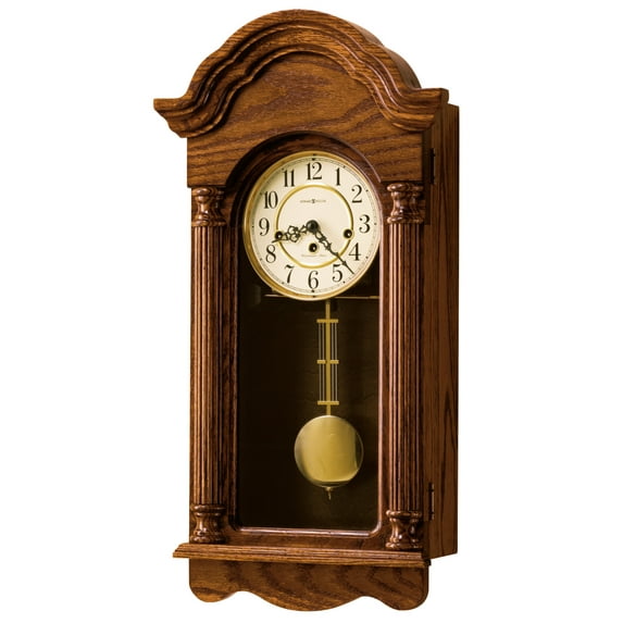 Howard Miller 620232 25-3/4" X 13" Daniel Hardwood Analog Wall Mounted Clock - Yorkshire