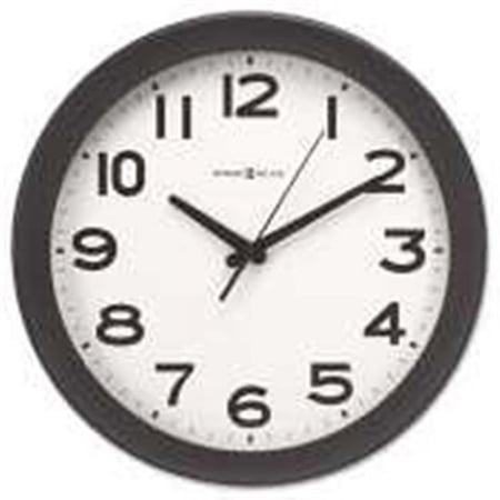Howard Miller Clock 625485 Kenwick Wall Clock, 13.5 in., Black
