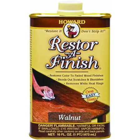 pt Howard Products RF4016 Walnut Restor-A-Finish One-Step Refinisher