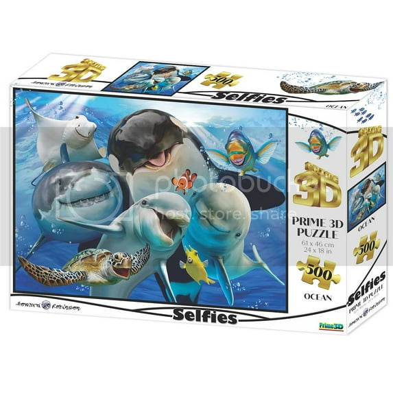 Howard Robinson 500pc Ocean Selfie Puzzle Ages 6+