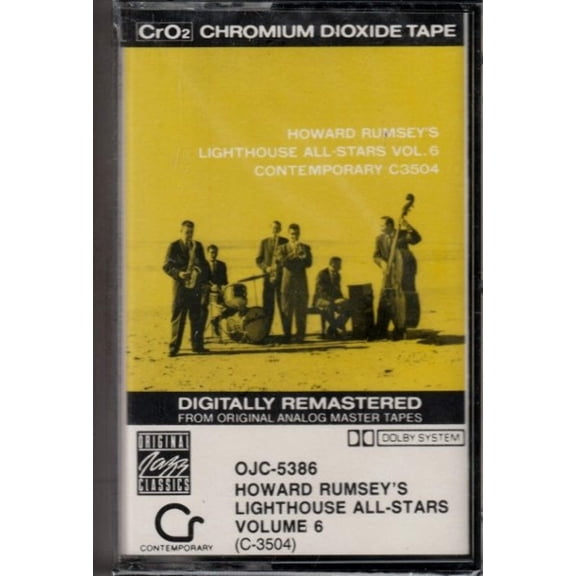Howard Rumsey's Lighthouse All-Stars - Volume 6 (Cassette) (Mint (M))