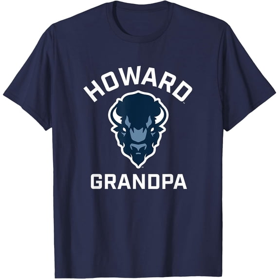 Howard University Bison Arched Grandpa T-Shirt