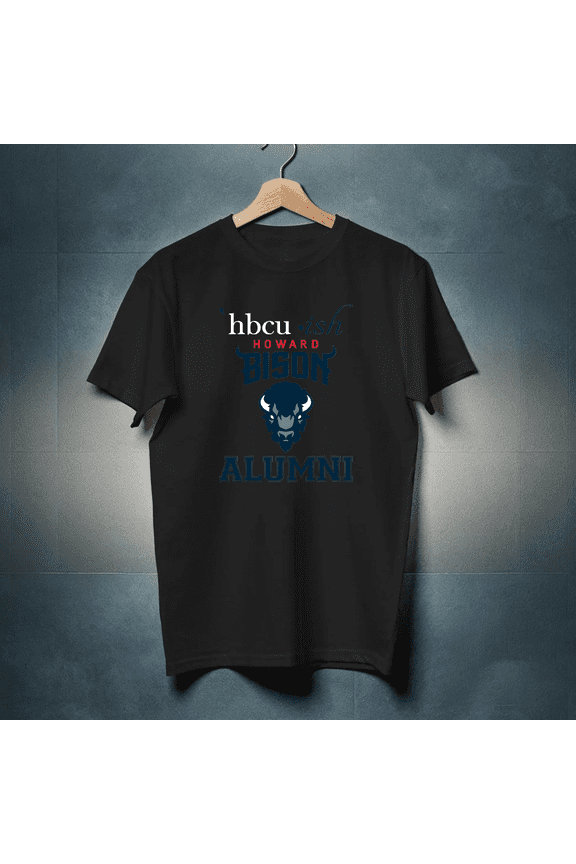 Howard University Bison HU College School Alumni Pride T-Shirt, for men & women, up to size 5XL
