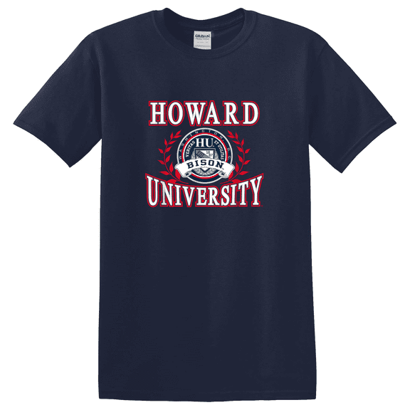 Howard University Bison Laurels Licensed Graphic T-Shirt
