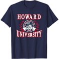thumbnail image 1 of Howard University Bison Laurels Vintage T-Shirt NAVY Unisex S-5XL Hot Trending Shirt, Vintage Birthday Gift, 1 of 4