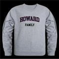 thumbnail image 1 of Howard University Bisons Family Crewneck Sweatshirt, Heather Grey - 2XL, 1 of 1