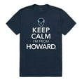 thumbnail image 1 of Howard University Keep Calm T-Shirt for Men - Navy - 2X, 1 of 1