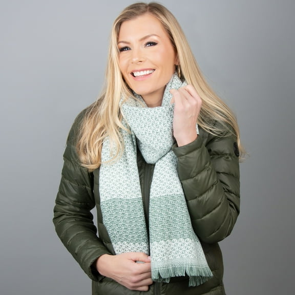 Howard's Aislin Textured Raw Hem Winter Scarf for Women