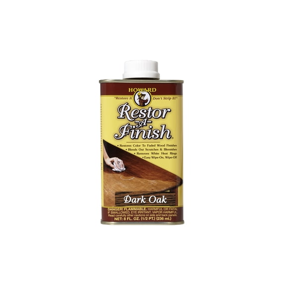 Howard's Restore-A-Finish, Dark Oak, 8oz