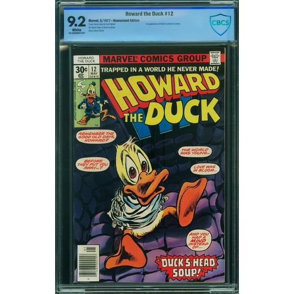 Howard the Duck #12 - CBCS 9.2 Comic Book