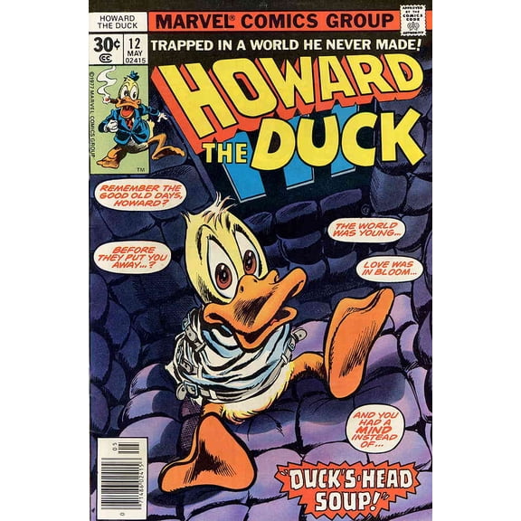 Howard the Duck (Vol. 1) #12 VF ; Marvel Comic Book