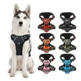 thumbnail image 1 of Howarmer Dog Harness for Small Medium Large Dogs No Pull Adjustable Reflective Breathable Oxford Dog Vest, Easy Control Handle for Dogs, Black, 1 of 8