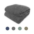 thumbnail image 1 of Howarmer Gray Throw Blanket, Throw Size Bed Throws for Sofa, Soft Warm Couch Bed Blanket, 50" x 60", 1 of 6