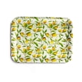 thumbnail image 1 of Howayme Melamine Plastic Serving Tray, 12.9"x9.6" Large Shatterproof Decorative Food Tray for Restaurant, Parties, Kitchen & Outdoor Use, Lemon Leaves Pattern, 1 of 6