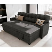 Howcool 82" Reversible Sectional Sofa Bed - rated 4.5 stars from 4 reviews