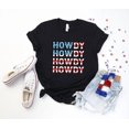 thumbnail image 1 of Howdy America 4Th Of July Shirt, 4Th Of July Gift, Western Family Shirt, July 4Th Western Shirts, Boho Western Shirt, Howdy America Tee TSHIRT All Size S-5XL, 1 of 5