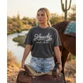 thumbnail image 1 of Howdy And Amen Christian Western T Shirt Faith Based Country Graphic Tee, 1 of 7