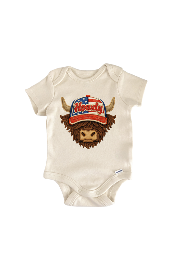 Howdy Bull Country - Baby Bodysuit