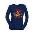 thumbnail image 1 of Howdy Christmas Cowboy Gingerbread Women's Long Sleeve, 1 of 4