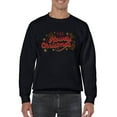 thumbnail image 1 of Howdy Christmas Cowboy Men's Sweatshirt, 1 of 4