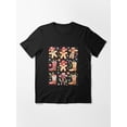 thumbnail image 1 of Howdy Christmas Gingerbread Cowboy Coquette Bow Western Unisex T-Shirt up to Size 5XL, 1 of 2