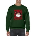 thumbnail image 1 of Howdy Christmas Santa Western Men's Sweatshirt, 1 of 4