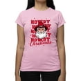 thumbnail image 1 of Howdy Christmas Santa Western Tee T-shirt Women's, 1 of 1