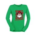 thumbnail image 1 of Howdy Christmas Santa Western Women's Long Sleeve, 1 of 4