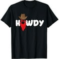thumbnail image 1 of Howdy Country Western Wear Rodeo Cowgirl Southern Cowboy T-Shirt, 1 of 4