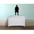 thumbnail image 1 of Howdy Cowboy Cool Cowboy Life Silhouette Standing Silhouette Tough Ride Vinyl Wall Art Sticker Wall Decal Home Kids Room Study Room Boys Room Wall Décoration Design Wall Décor Decal Size (20x18 inch), 1 of 3