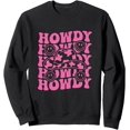 Southern Rodeo Howdy Cowboy Southern Western Country Rodeo Cowgirl Sweatshirt ...