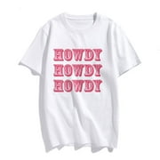 Howdy Cowgirl Retro Vintage Country Western Yeehaw Cowgirl T-Shirt