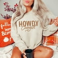 thumbnail image 1 of Howdy Cowgirl Western sweatshirt Country Rodeo Texas sweater Trendy Wild West retro cowgirls country music girls women daughter Sweatshirt All Size S-5XL, 1 of 5