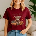 thumbnail image 1 of Howdy Fall Highland Cow Happy Thanksgiving Autumn Vibes Fall Shirt, Thanksgiving Shirt,Turkey Tee, Holiday Gift, Happy Thanksgiving Tshirt, Turkey Day, Family Gobble ,Pumpkin Season, 1 of 5