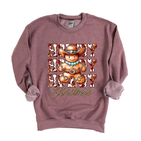 Howdy Gingerbread - Women's Graphic Sweatshirt